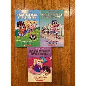 3 Baby-Sitters Little Sister Chapter Books Karen’s Witch #1, #2, #3